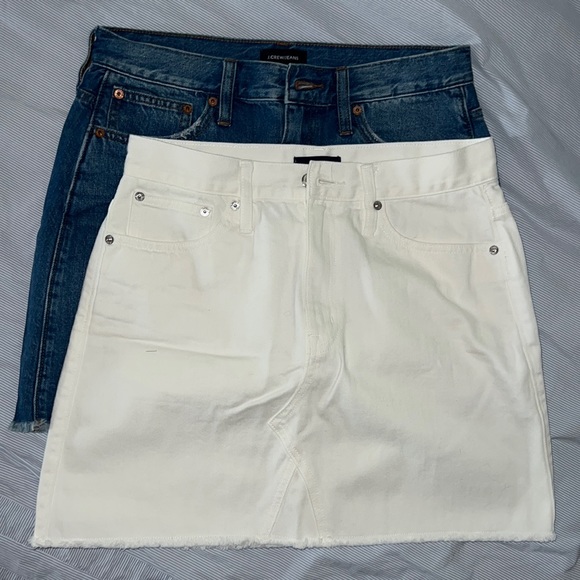 NWT J Crew Jeans Skirts